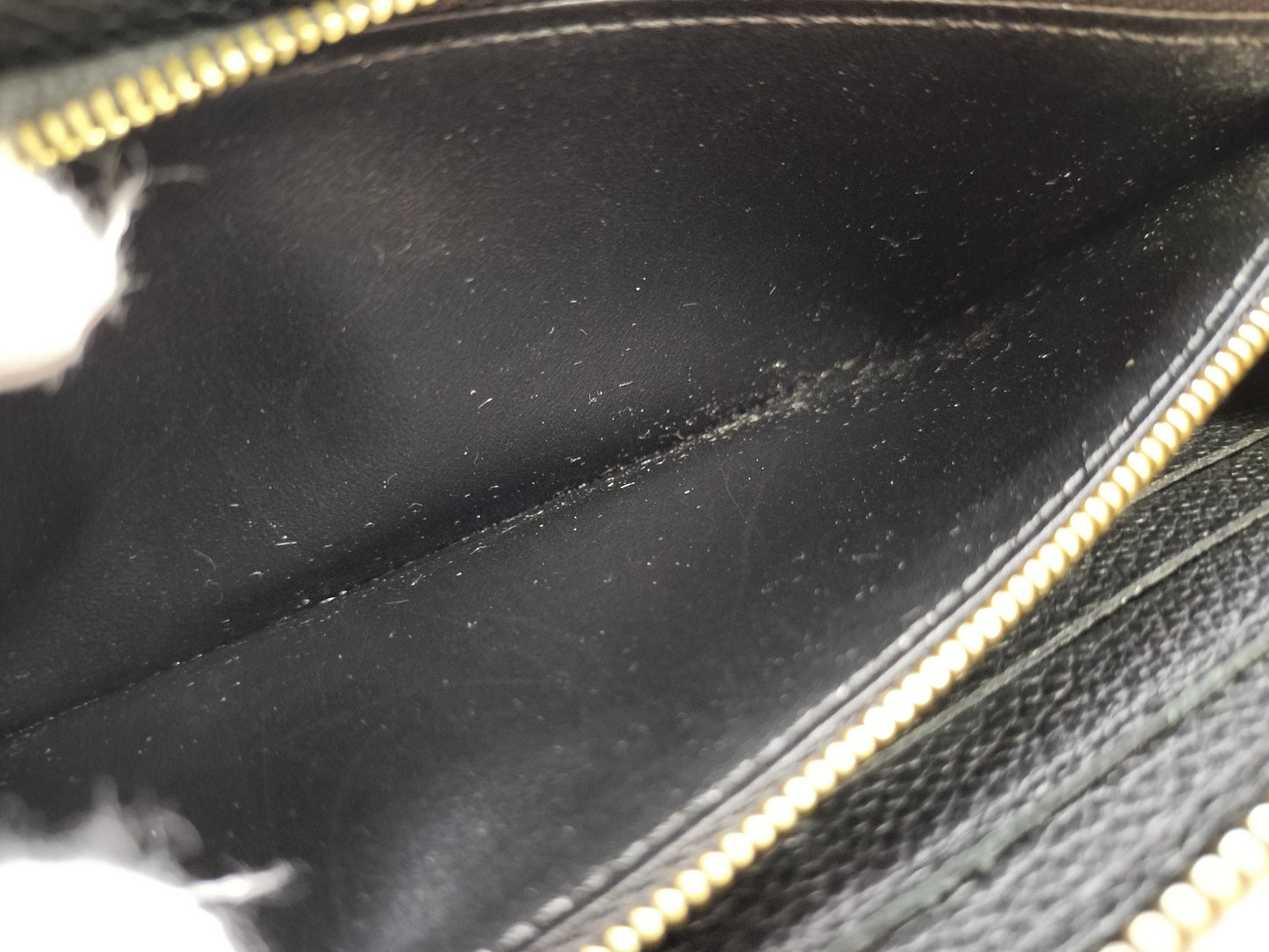 LOUIS VUITTON SP2157 Monogram Empreinte Louis Vuitton LOUIS VUITTON m60172 Clemence Empreinte Wallet