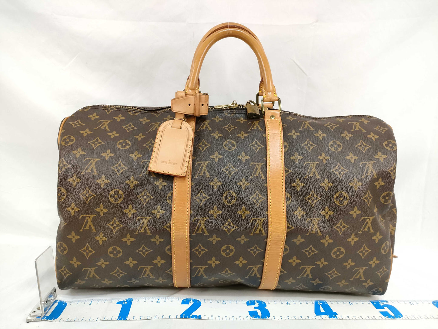 LOUIS VUITTON MI 0911 Monogram LOUIS VUITTON M41416 Monogram Keepall Bandouliere 50 Boston Bag