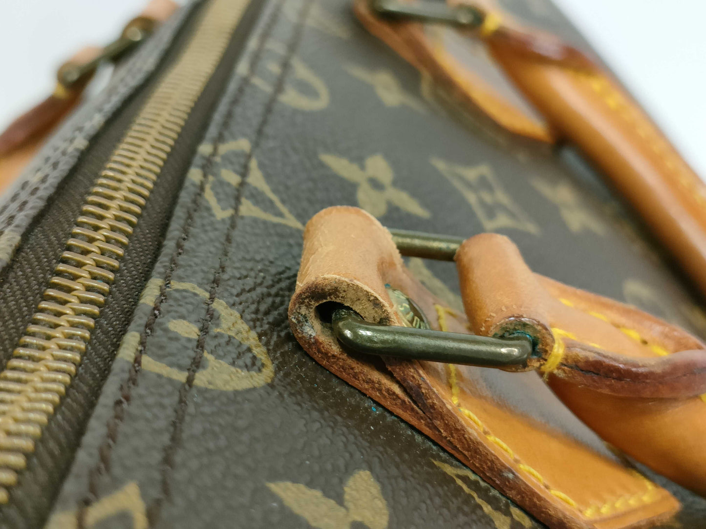 LOUIS VUITTON VI 863 Monogram LOUIS VUITTON M41107 Monogram Speedy 35 Handbag