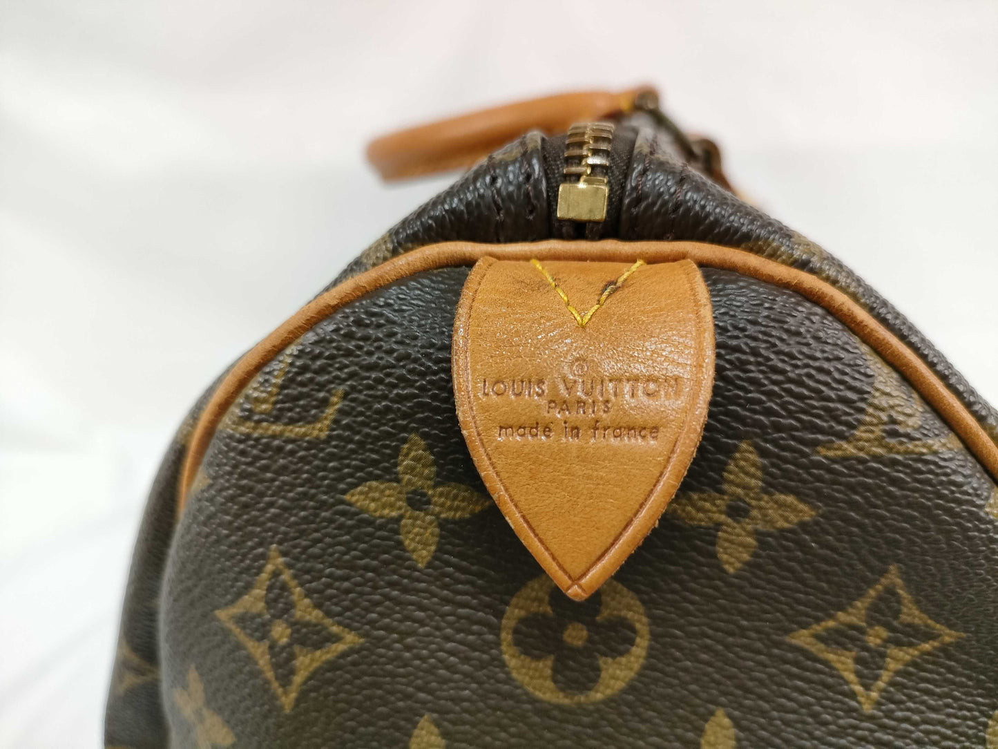 LOUIS VUITTON VI 863 Monogram LOUIS VUITTON M41107 Monogram Speedy 35 Handbag