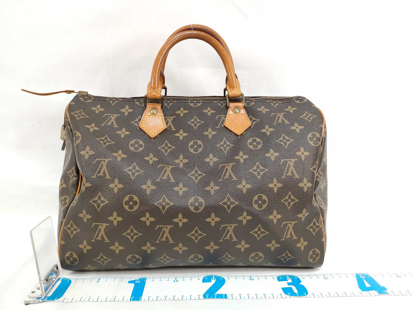 LOUIS VUITTON VI 863 Monogram LOUIS VUITTON M41107 Monogram Speedy 35 Handbag