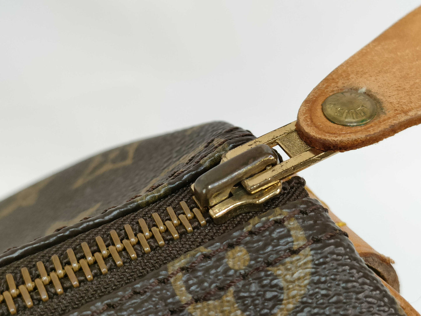 LOUIS VUITTON VI 863 Monogram LOUIS VUITTON M41107 Monogram Speedy 35 Handbag