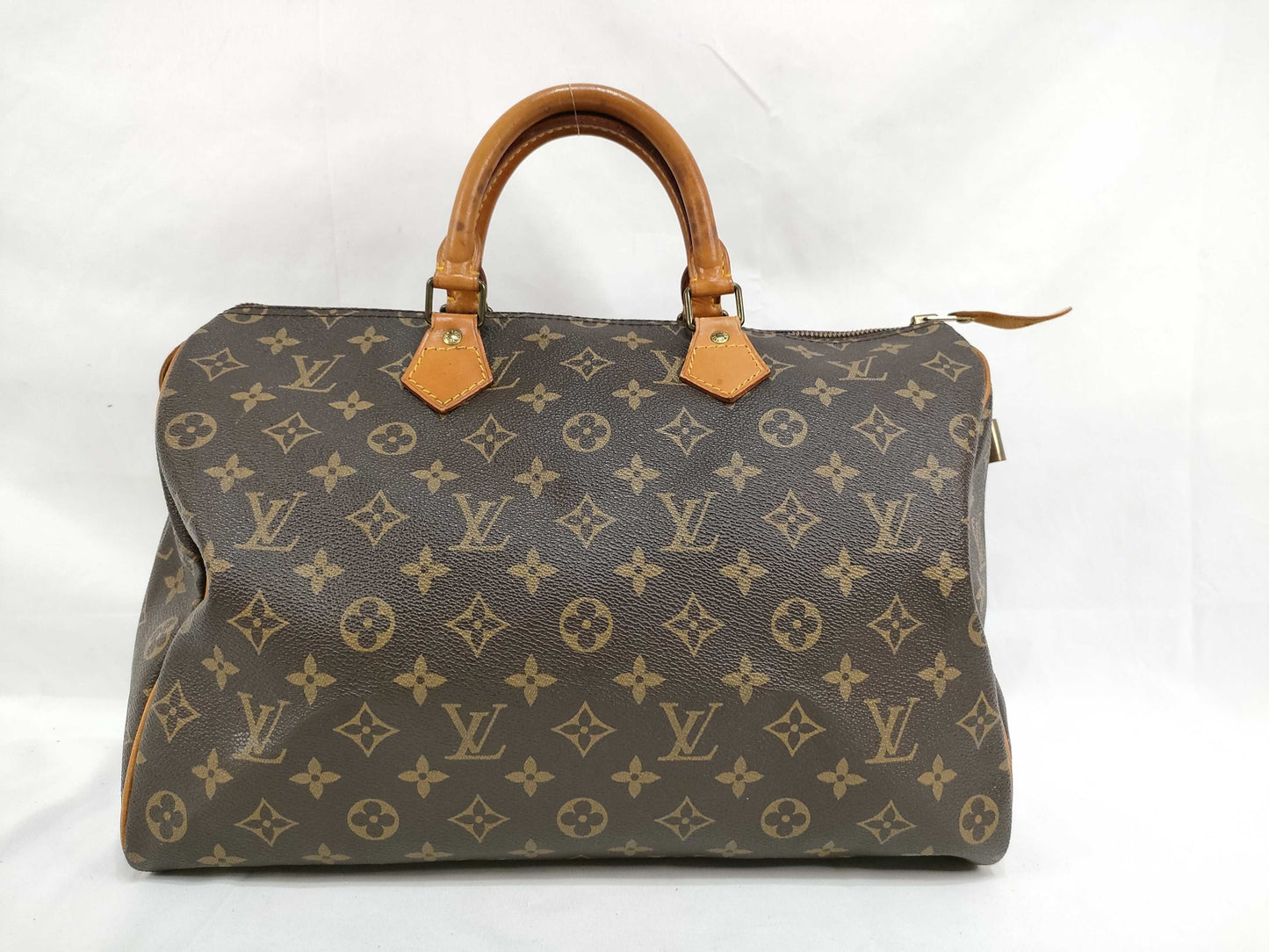 LOUIS VUITTON VI 863 Monogram LOUIS VUITTON M41107 Monogram Speedy 35 Handbag