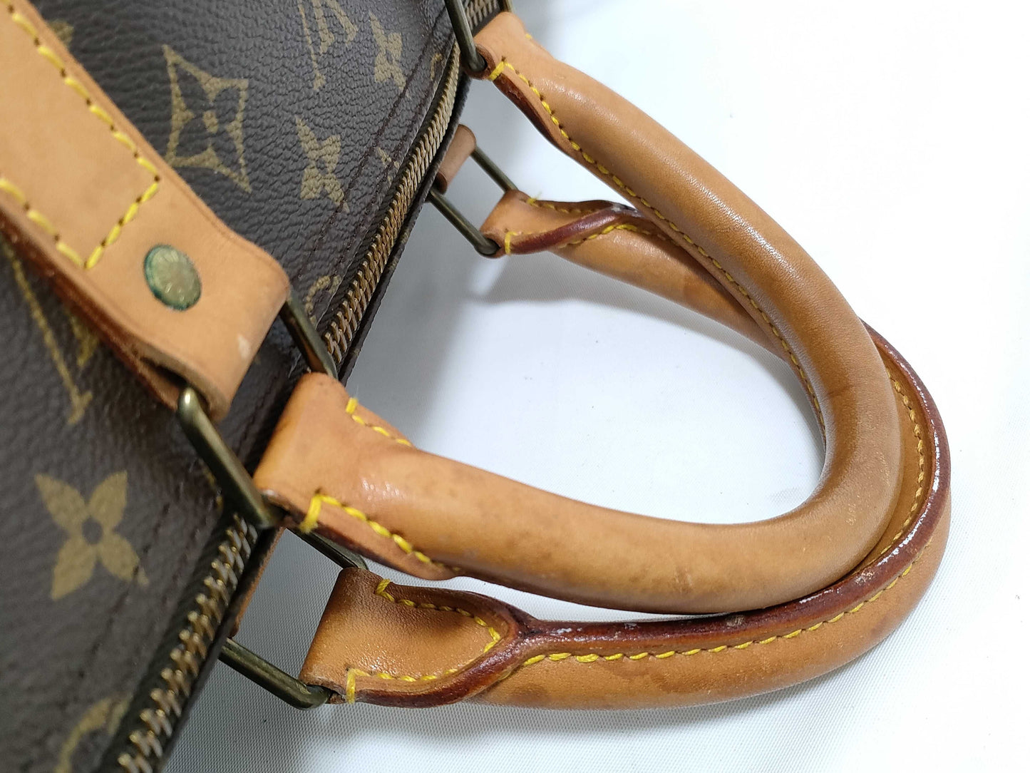 LOUIS VUITTON RFID Unverifiable Monogram LOUIS VUITTON M41424 Monogram Keepall 55 Boston Bag