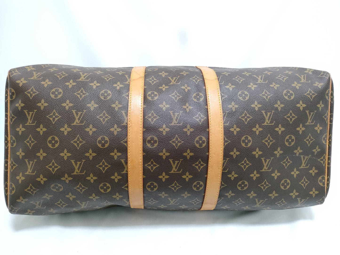 LOUIS VUITTON RFID Unverifiable Monogram LOUIS VUITTON M41424 Monogram Keepall 55 Boston Bag
