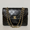 CHANEL Matelasse 24 S Round Flap Double Chain Shoulder Bag with Seal