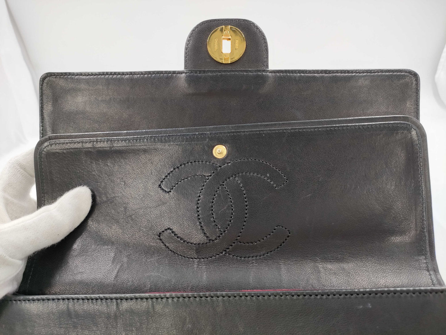 CHANEL Matelasse Double Flap 25 Shoulder Bag