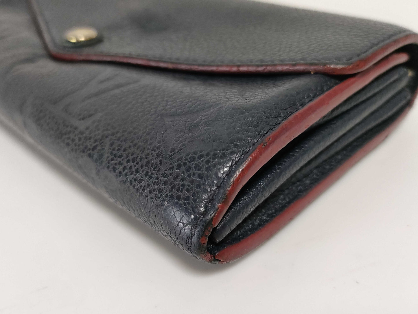 LOUIS VUITTON RFID Unverified CA5116 Monogram Empreinte Louis Vuitton Empreinte Sarah Wallet