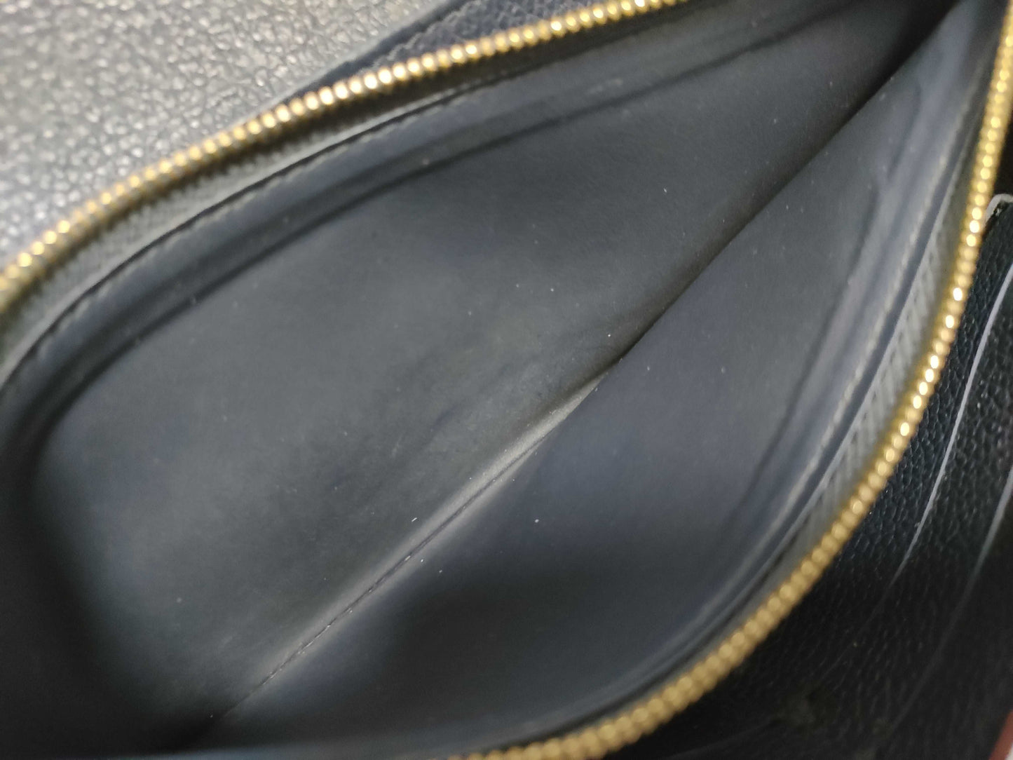 LOUIS VUITTON RFID Unverified CA5116 Monogram Empreinte Louis Vuitton Empreinte Sarah Wallet