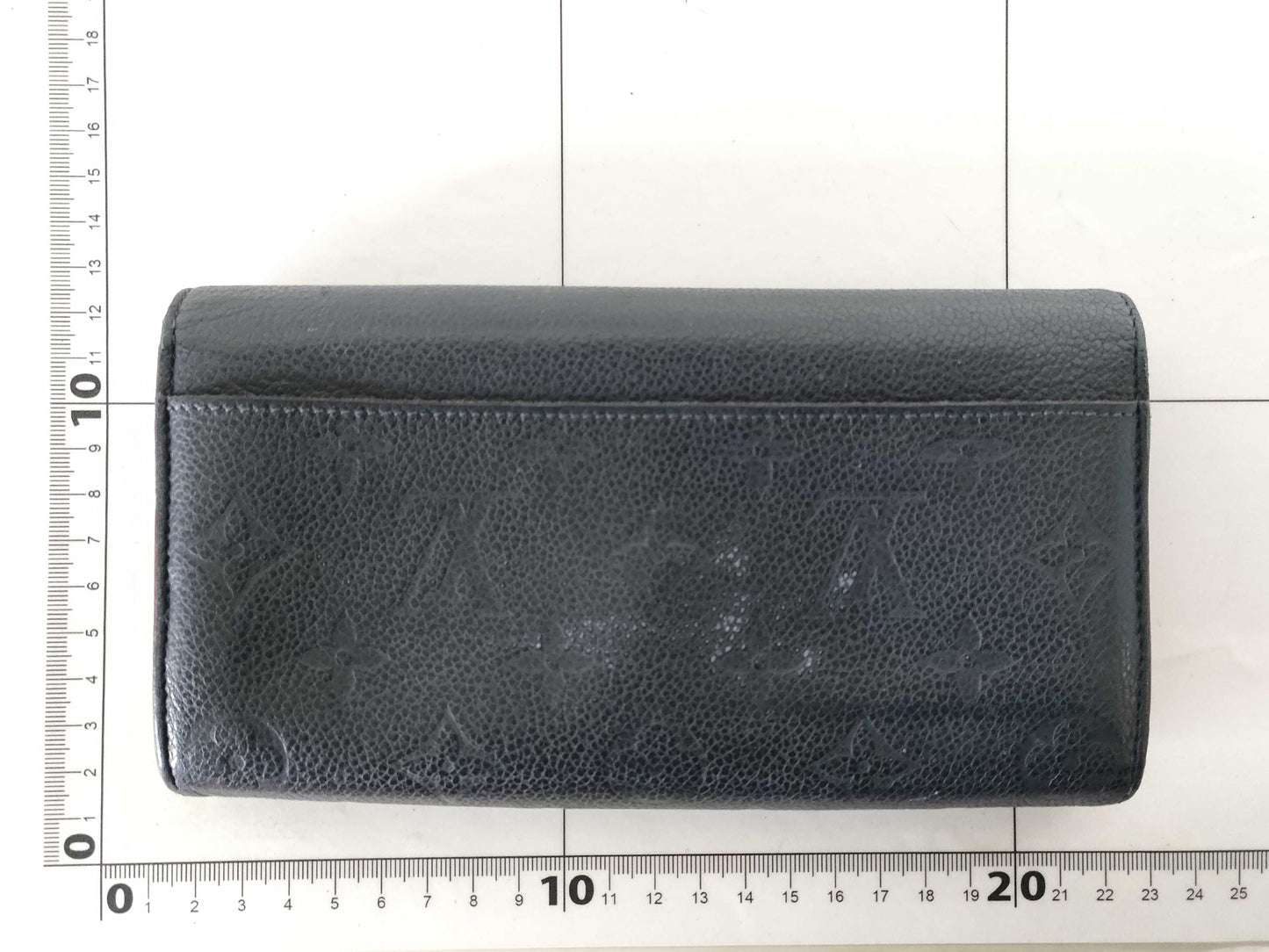 LOUIS VUITTON RFID Unverified CA5116 Monogram Empreinte Louis Vuitton Empreinte Sarah Wallet