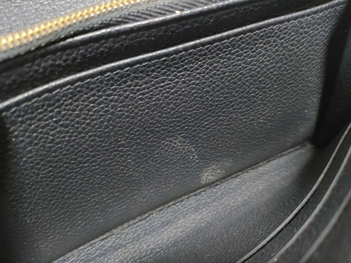 LOUIS VUITTON RFID Unverified CA5116 Monogram Empreinte Louis Vuitton Empreinte Sarah Wallet