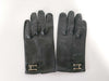 HERMES Leather Gloves Black Other Accessories