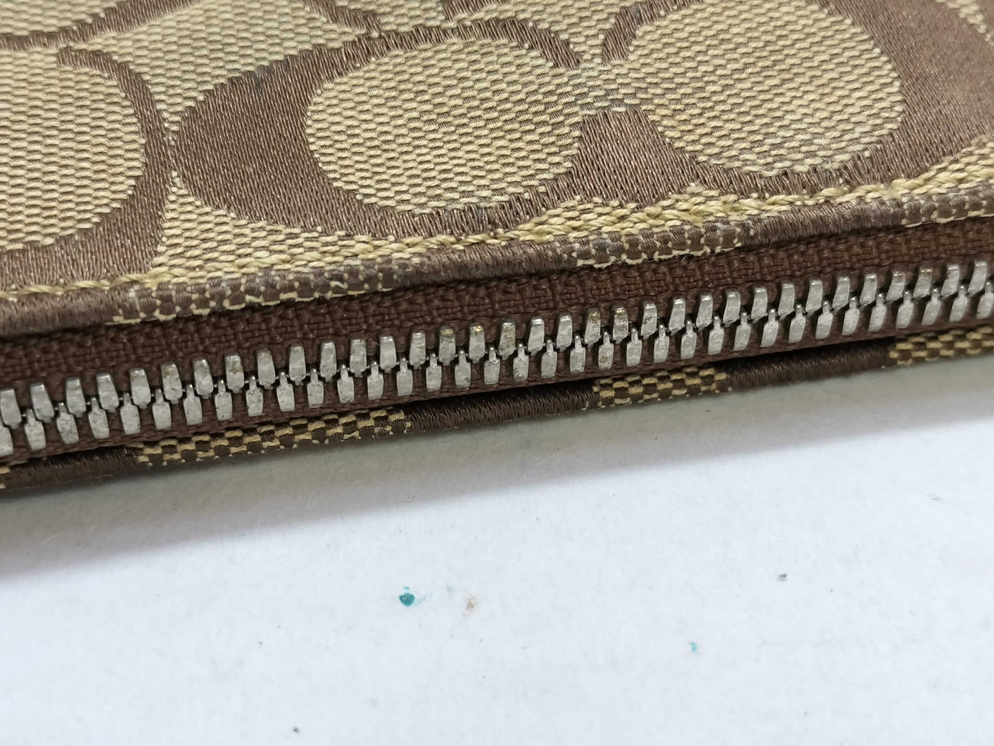 COACH Signature Coach Accessory Pouch Shoulder Bag