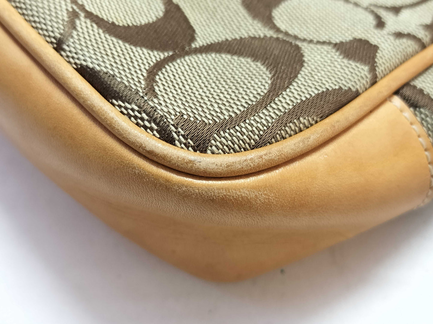 COACH Signature Coach Shoulder Bag