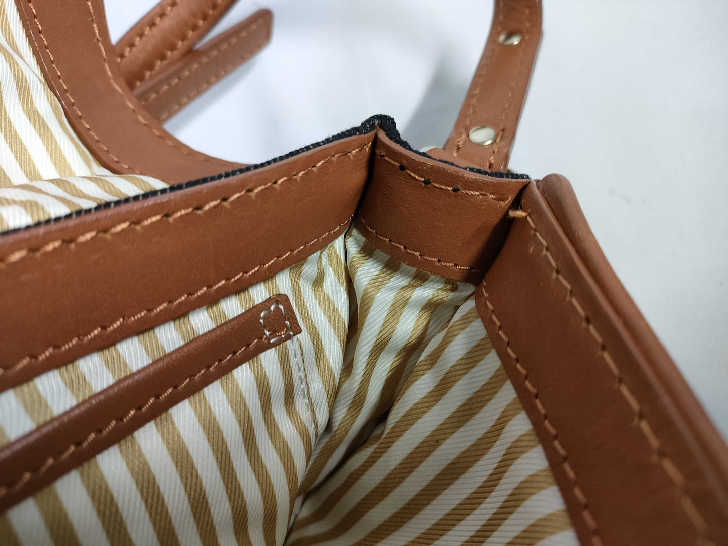 Kate Spade denim shoulder bag