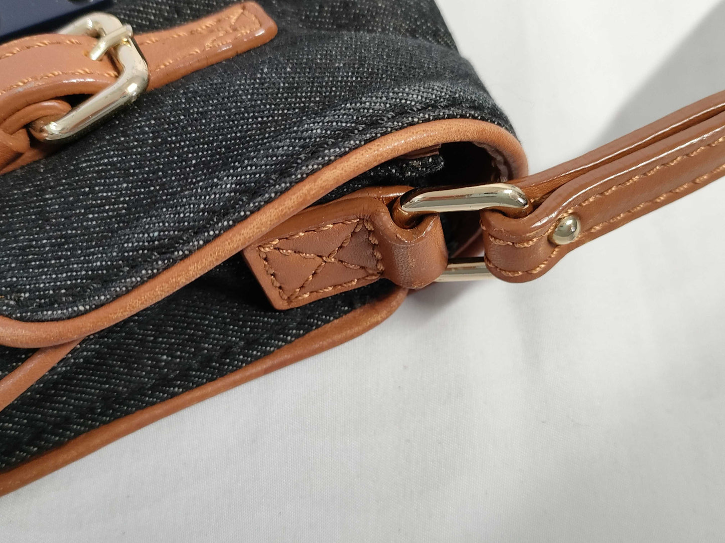 Kate Spade denim shoulder bag