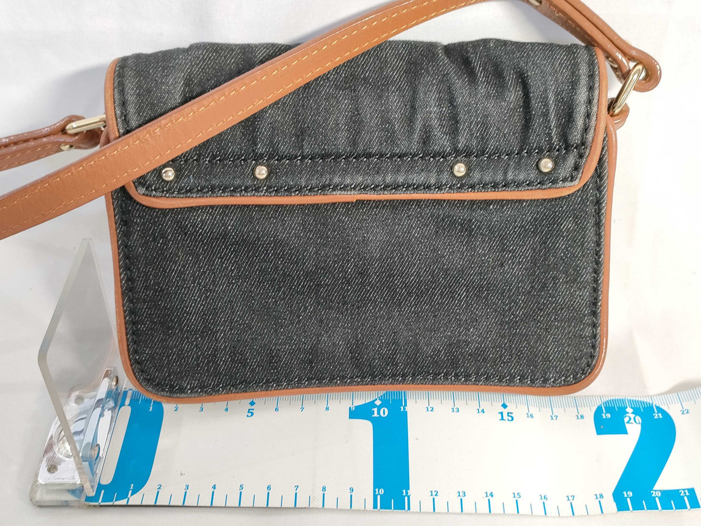Kate Spade denim shoulder bag