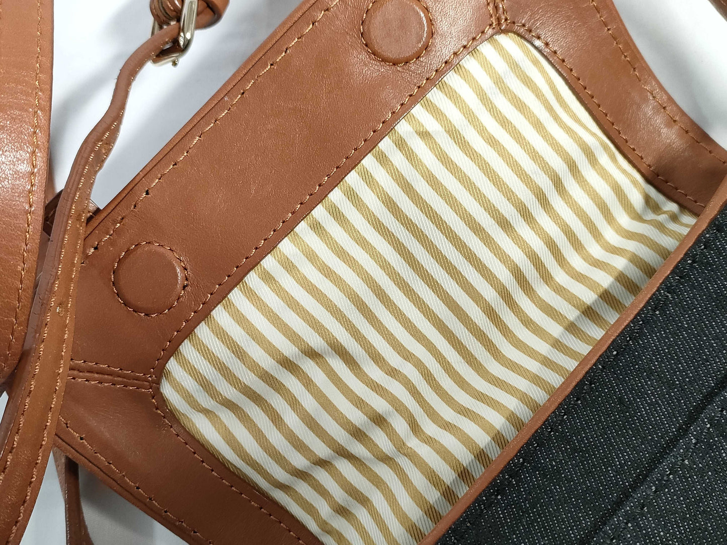 Kate Spade denim shoulder bag