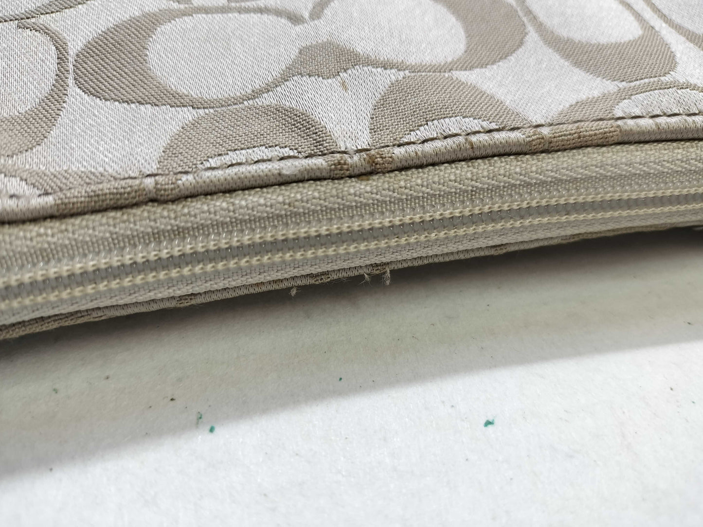 COACH Signature Coach Accessory Pouch Shoulder Bag
