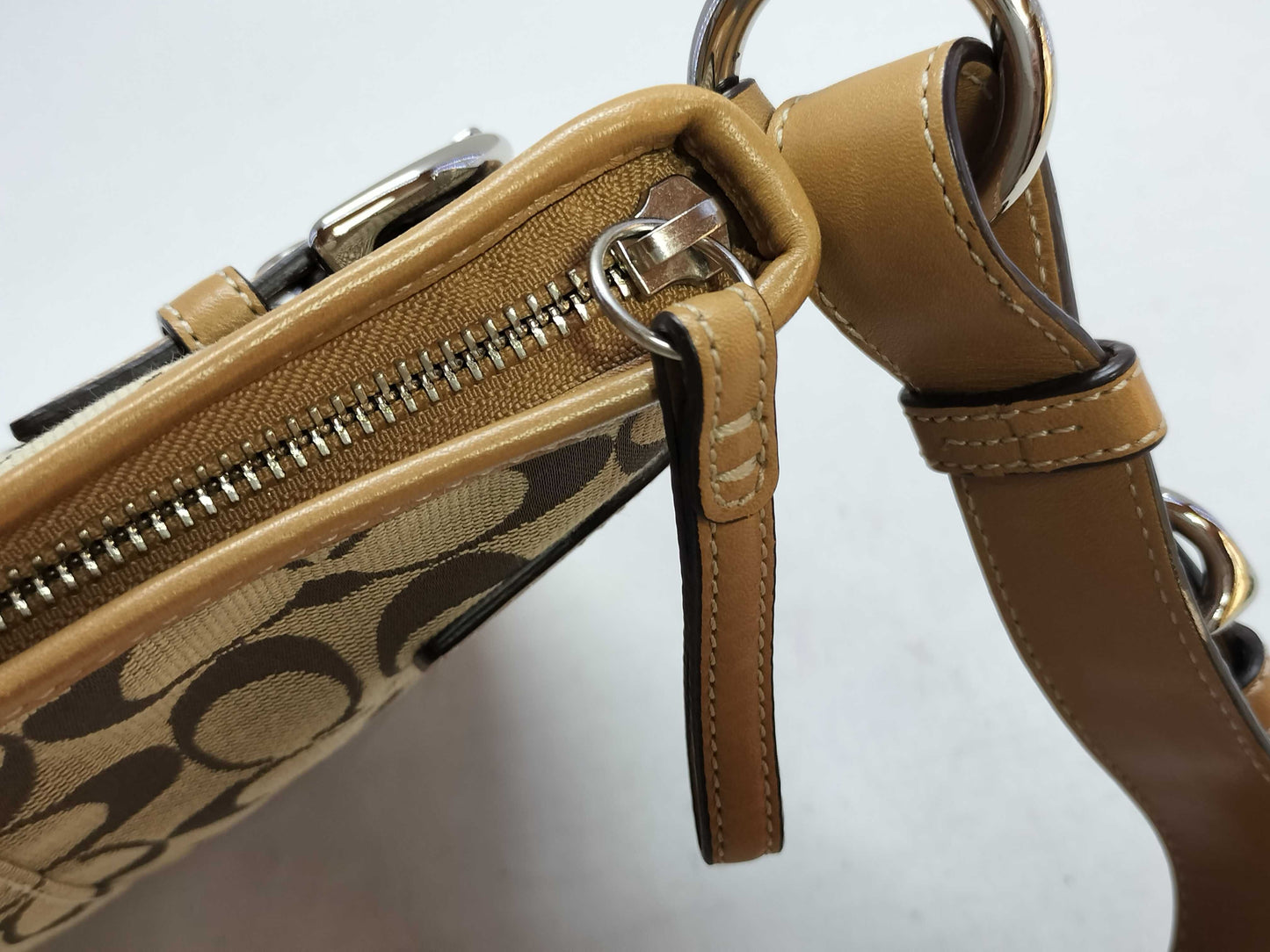 COACH Signature Coach Shoulder Bag