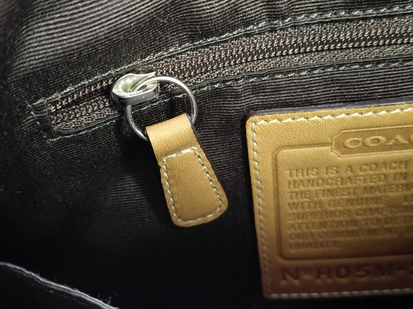 COACH Signature Coach Shoulder Bag