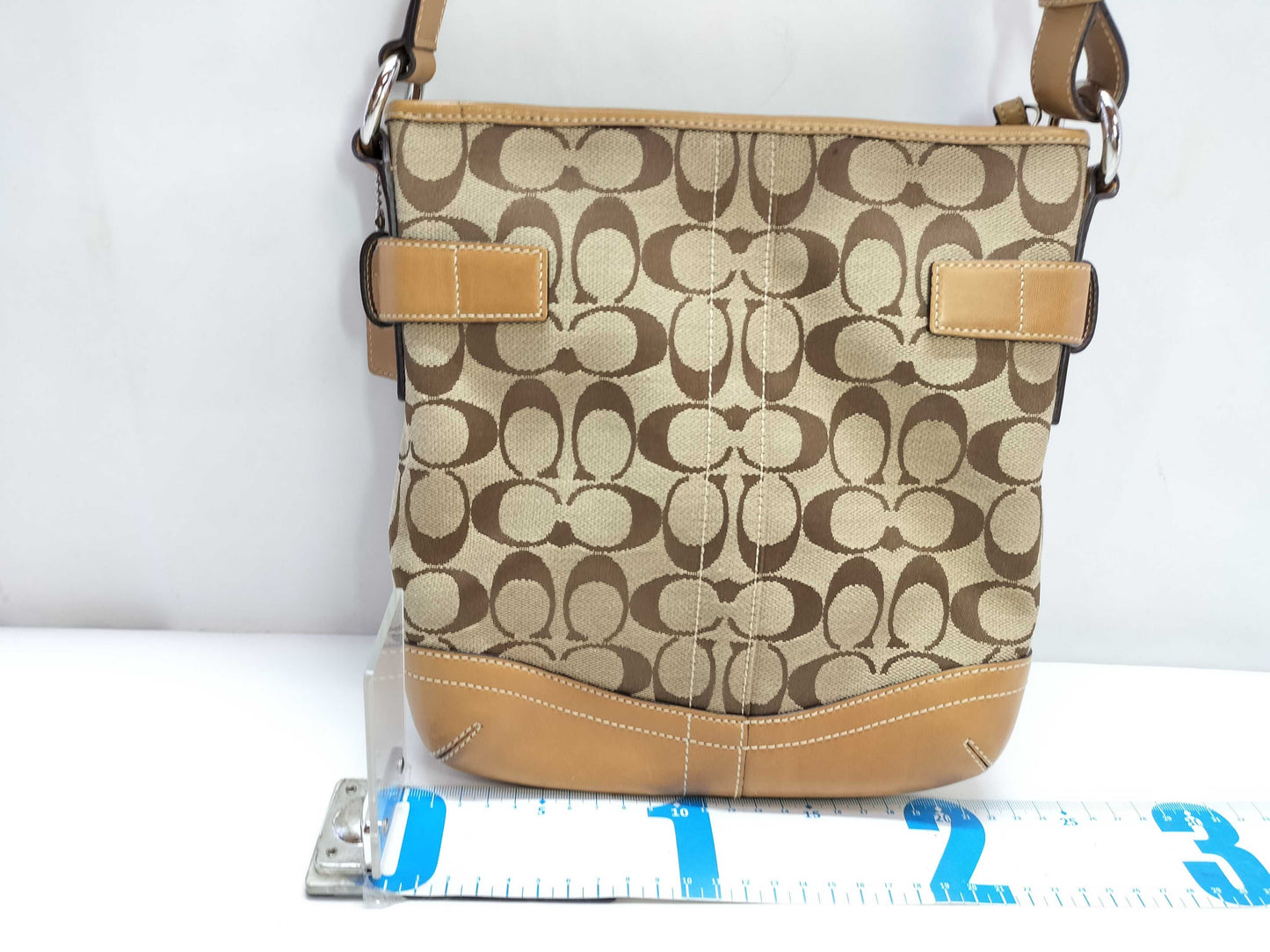 COACH Signature Coach Shoulder Bag