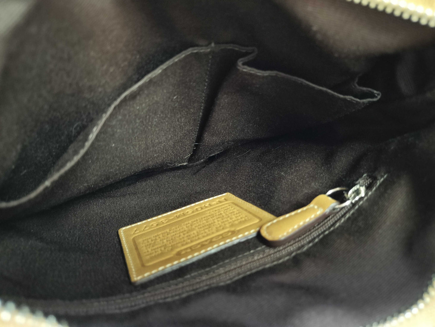 COACH Signature Coach Shoulder Bag