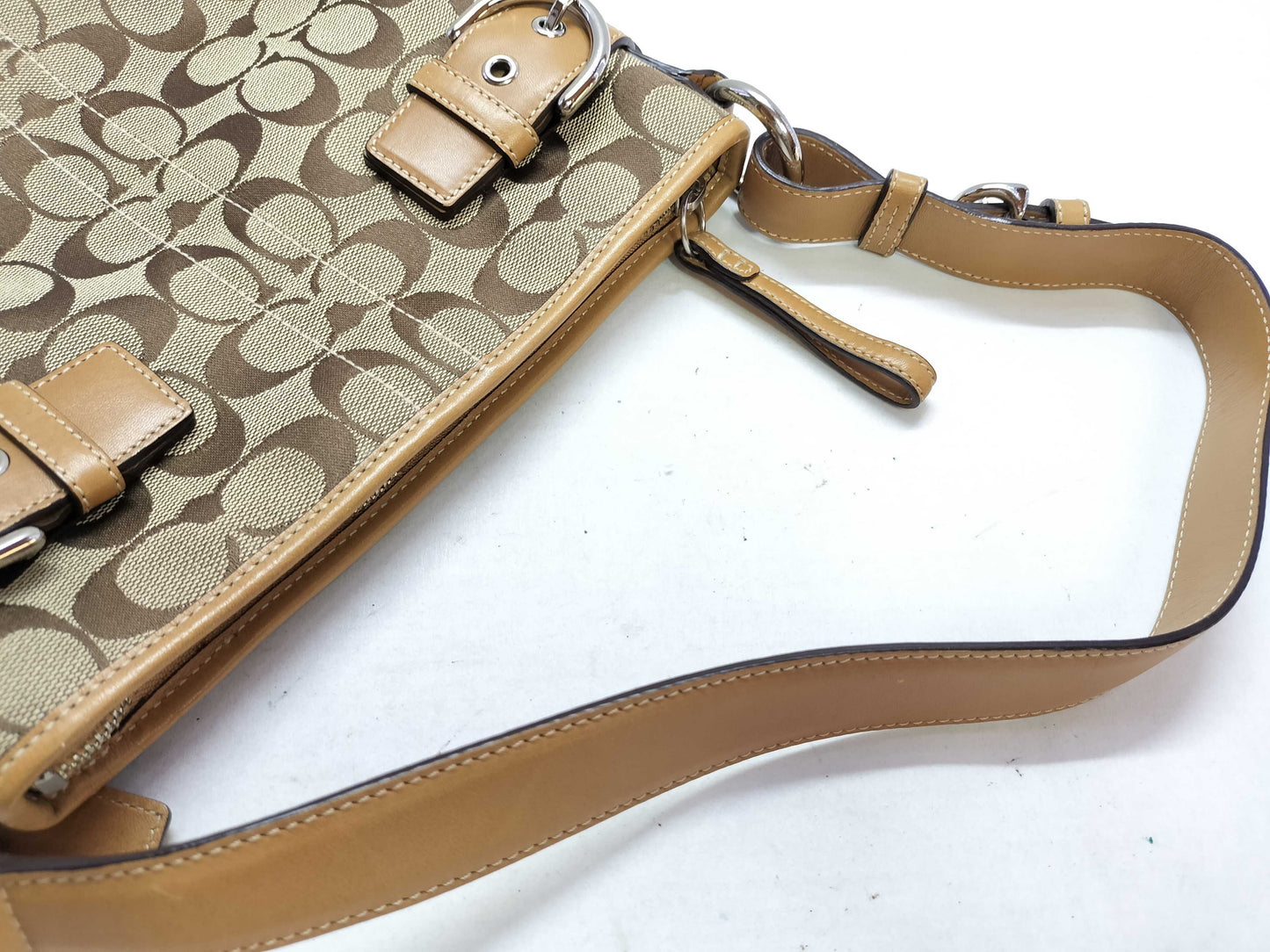 COACH Signature Coach Shoulder Bag