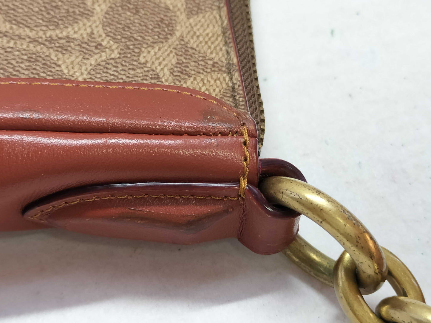 COACH Signature Coach Shoulder 2-Way Shoulder Bag