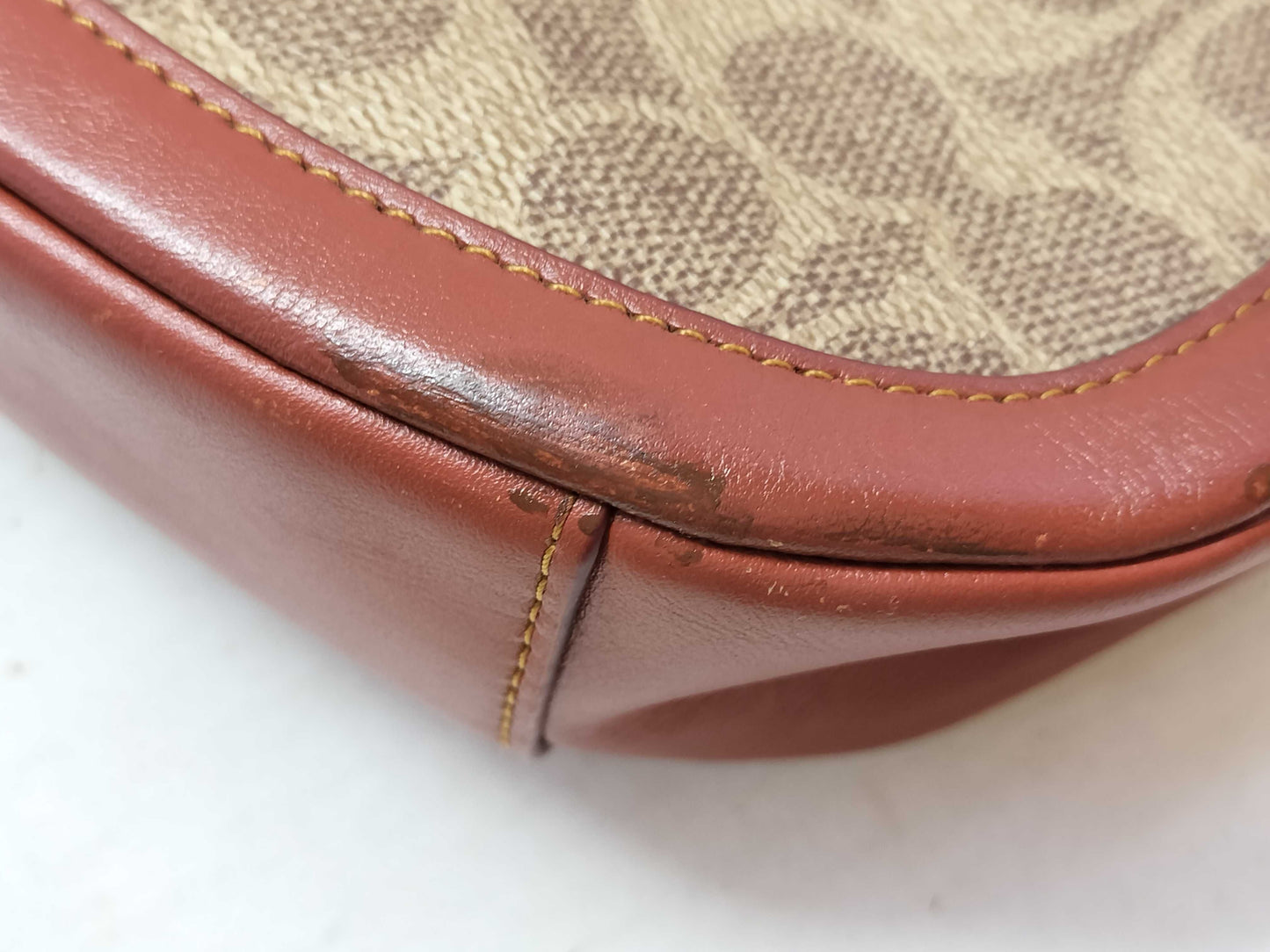 COACH Signature Coach Shoulder 2-Way Shoulder Bag