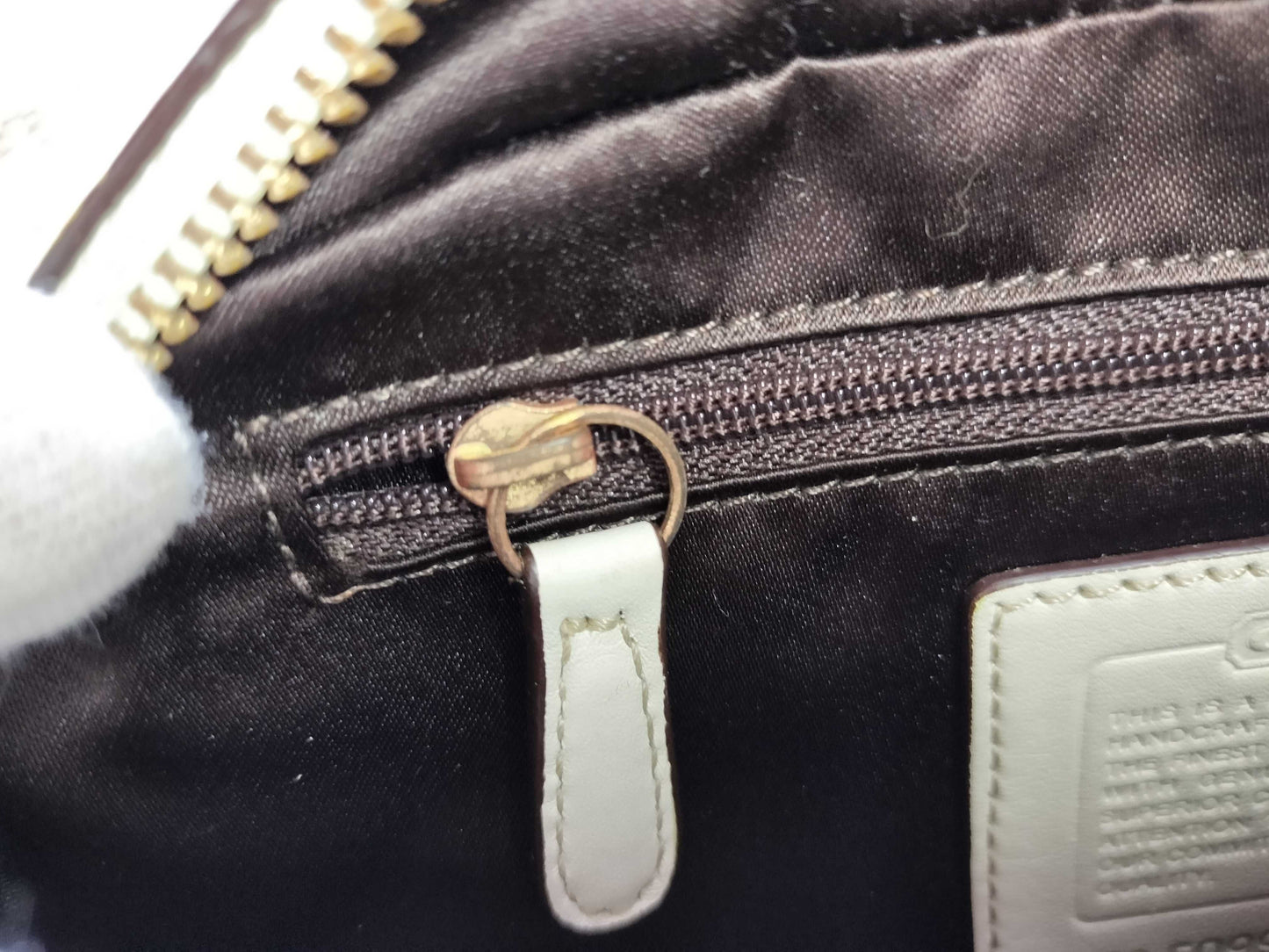 COACH Signature Coach Shoulder Bag