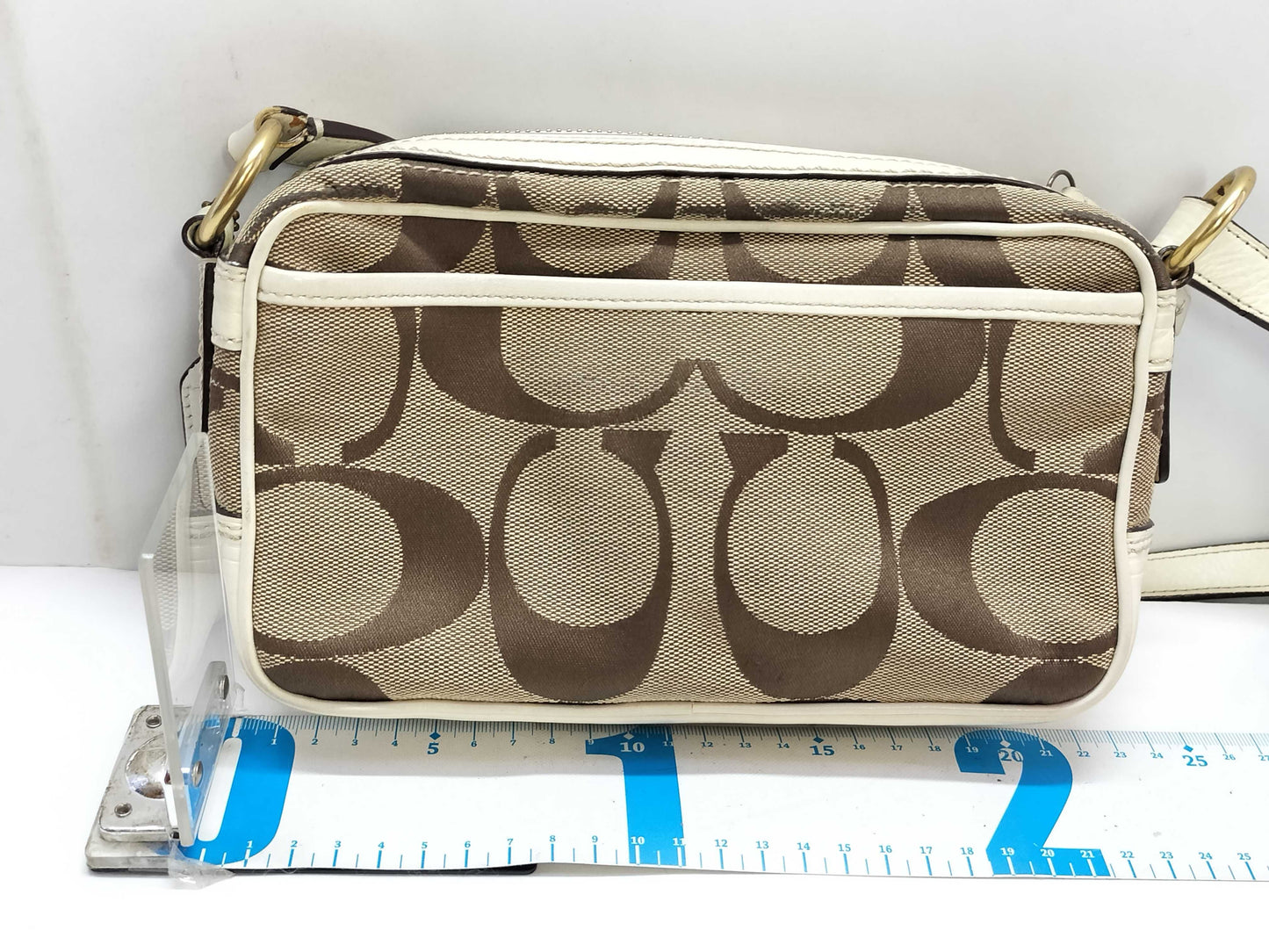 COACH Signature Coach Shoulder Bag