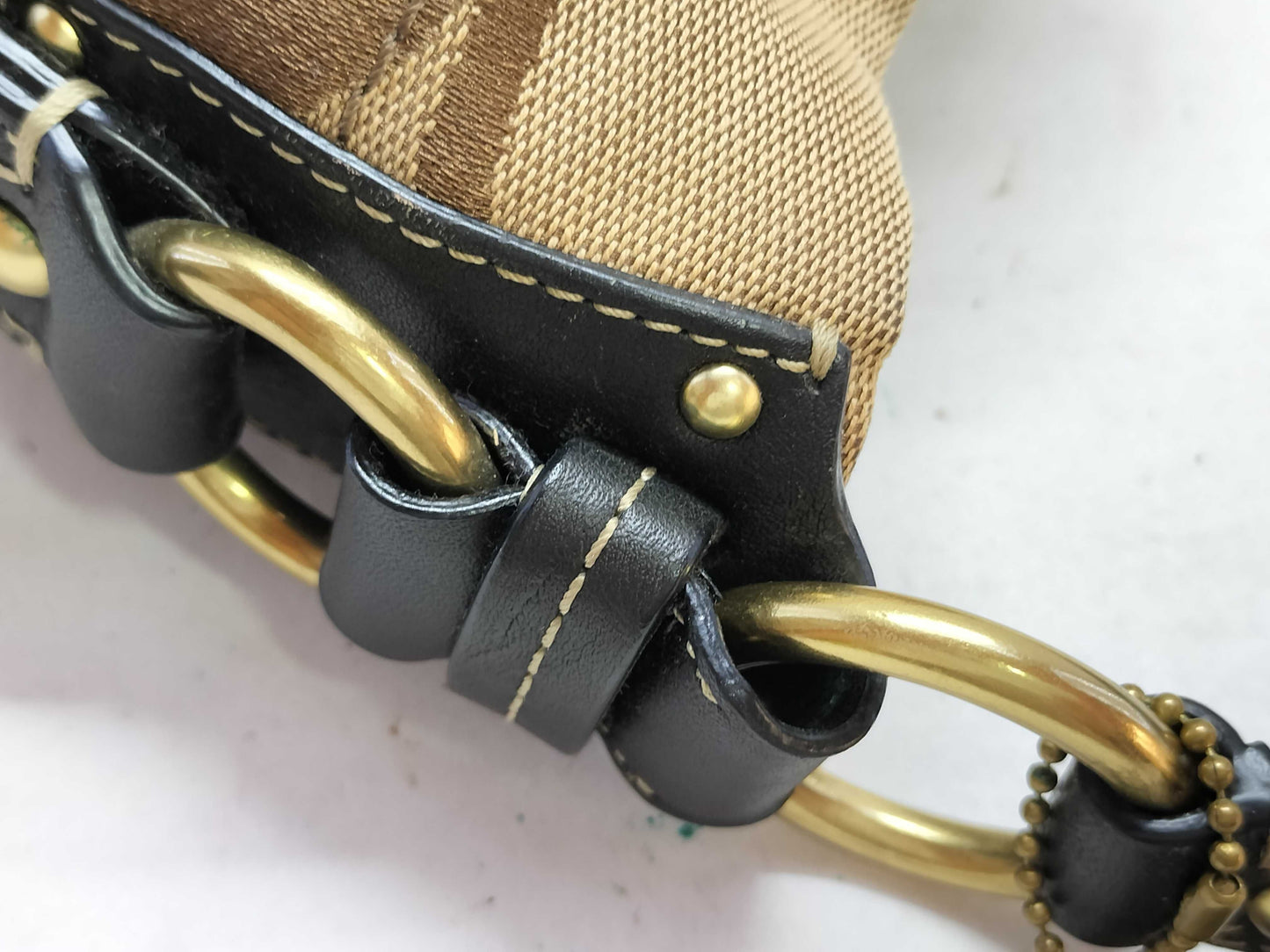 COACH Signature Coach Shoulder Bag