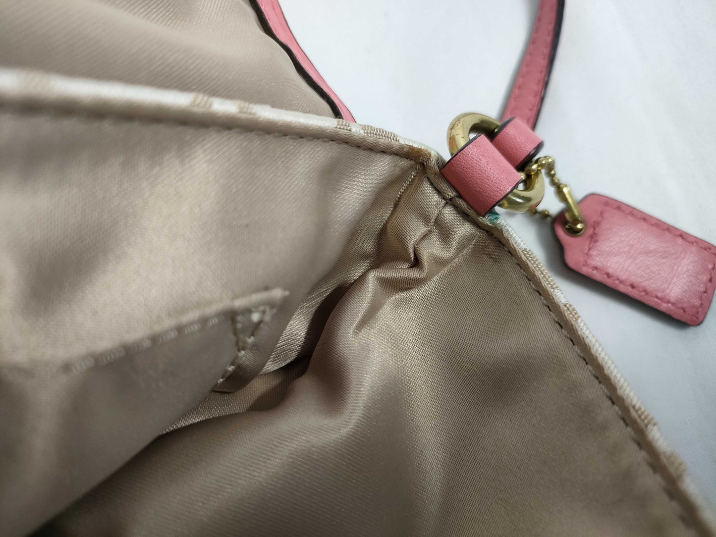 COACH Signature Coach Shoulder Bag