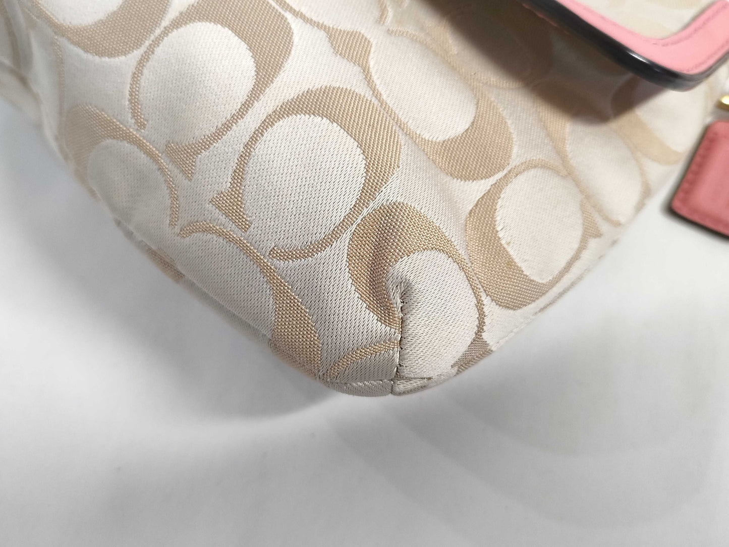 COACH Signature Coach Shoulder Bag