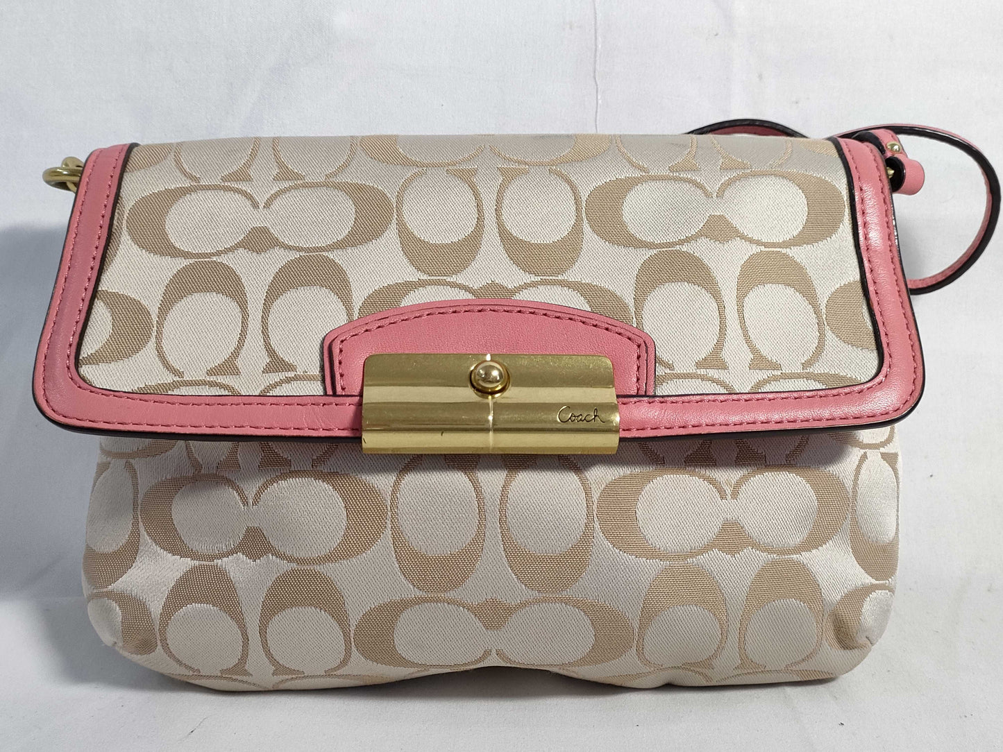 COACH Signature Coach Shoulder Bag