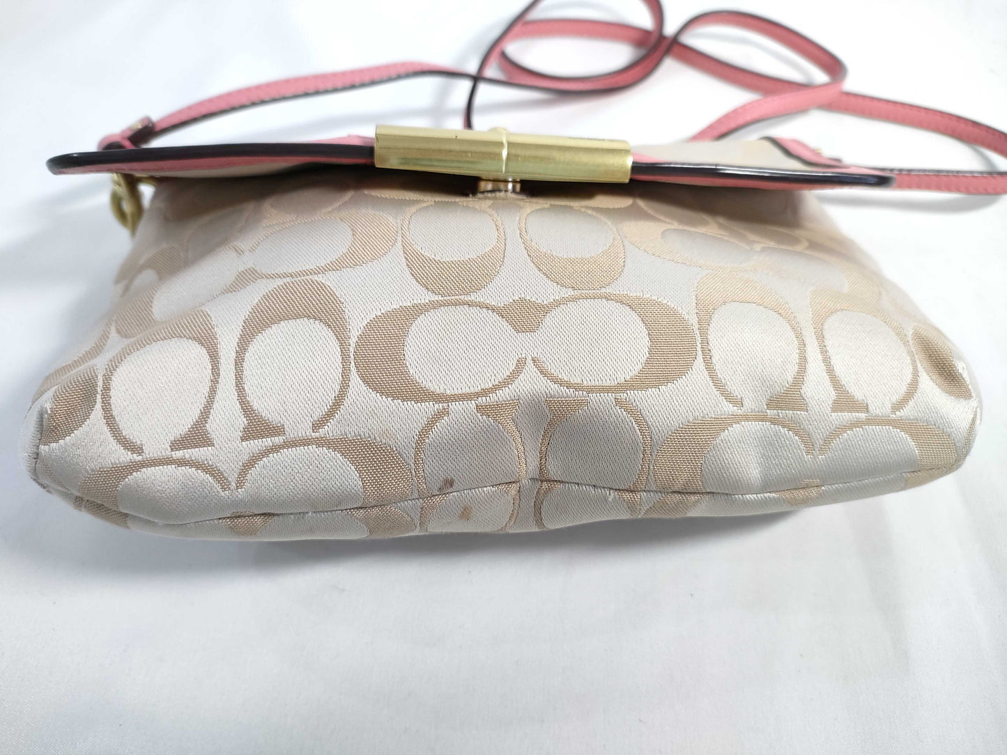 COACH Signature Coach Shoulder Bag