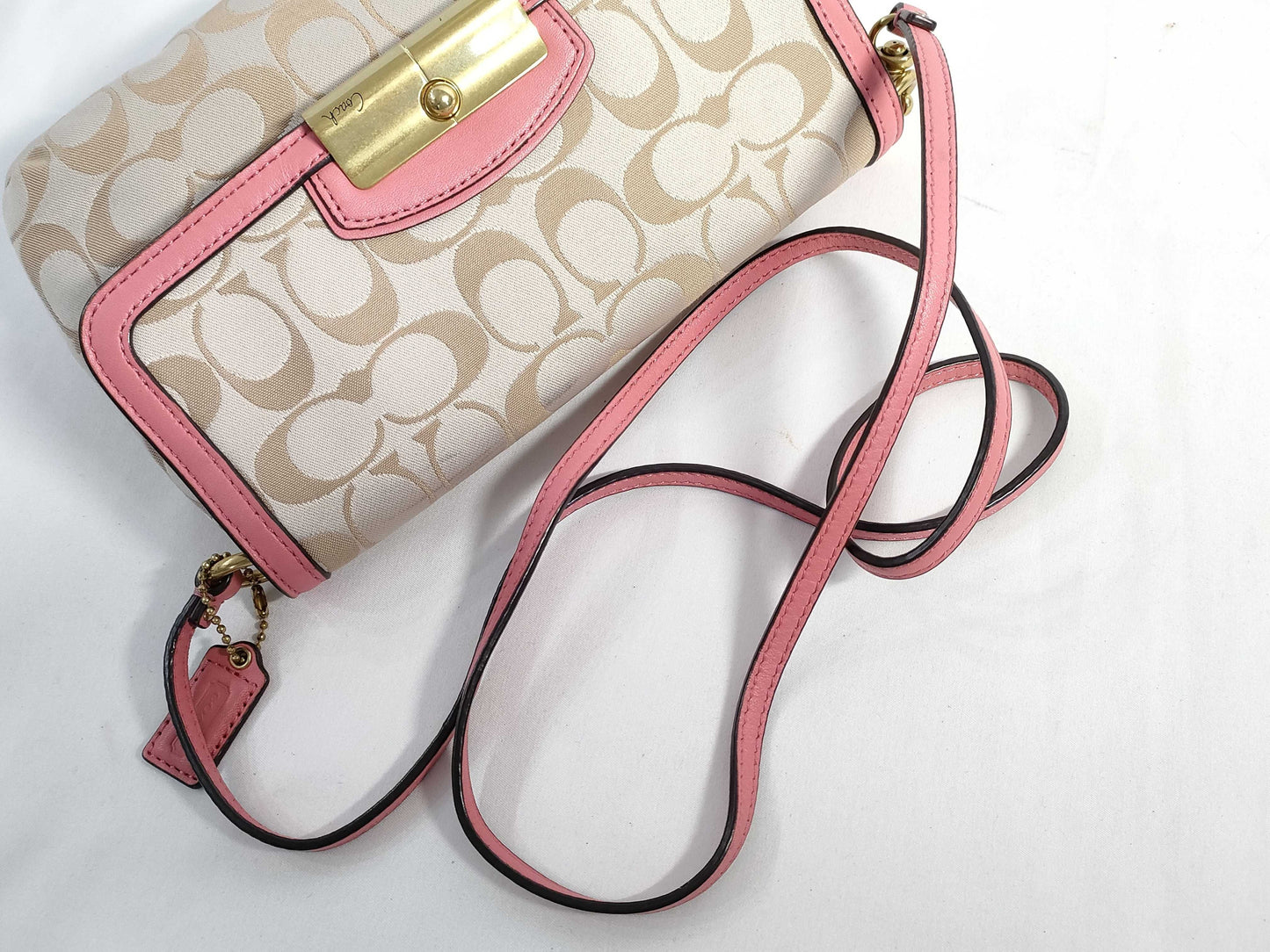 COACH Signature Coach Shoulder Bag