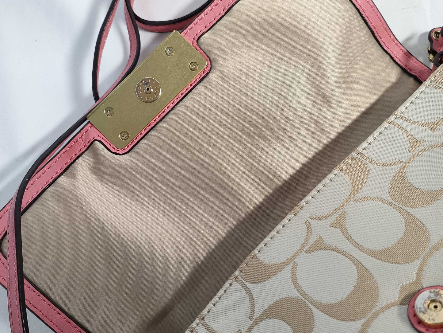 COACH Signature Coach Shoulder Bag