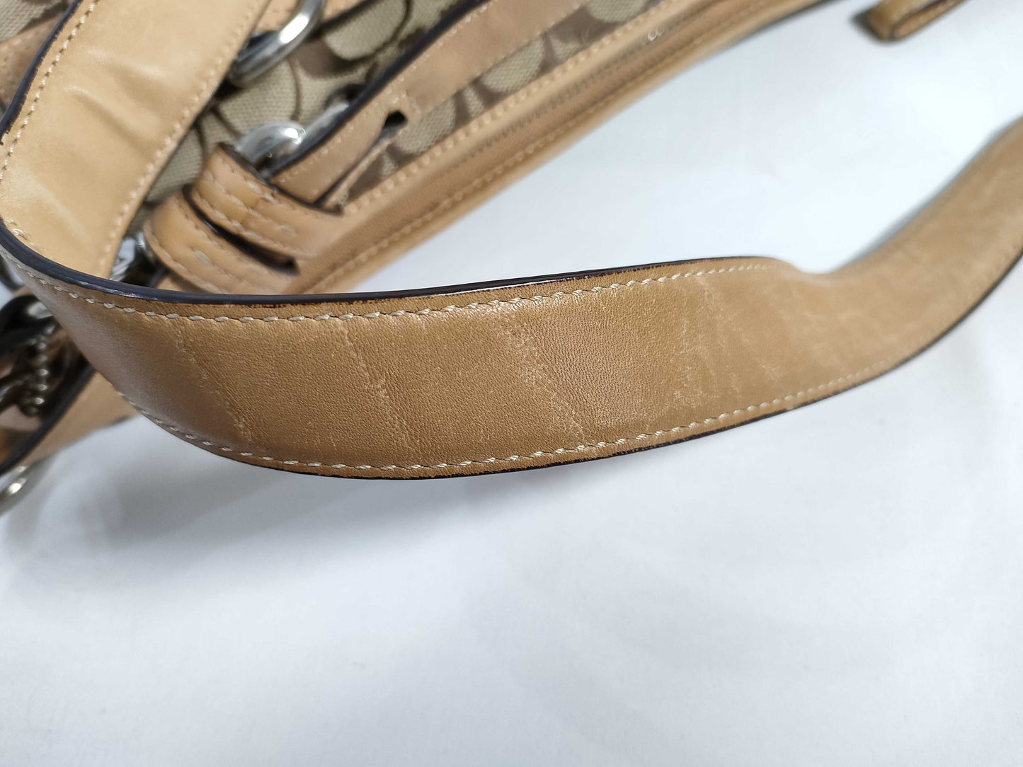 COACH Signature Coach Shoulder Bag