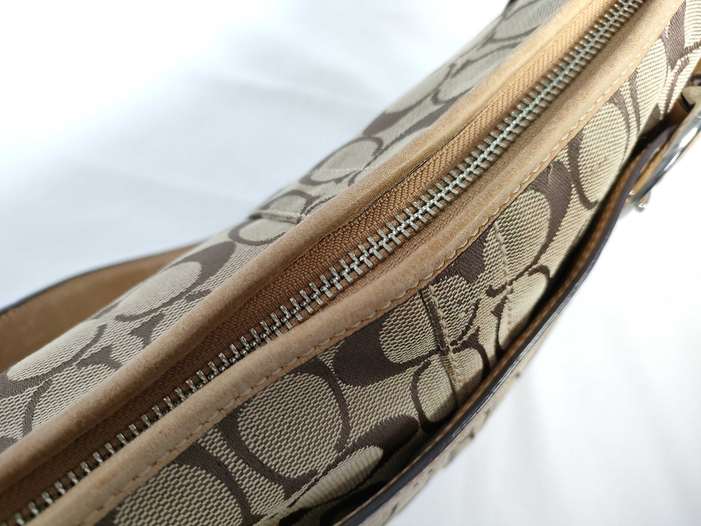 COACH Signature Coach Shoulder Bag