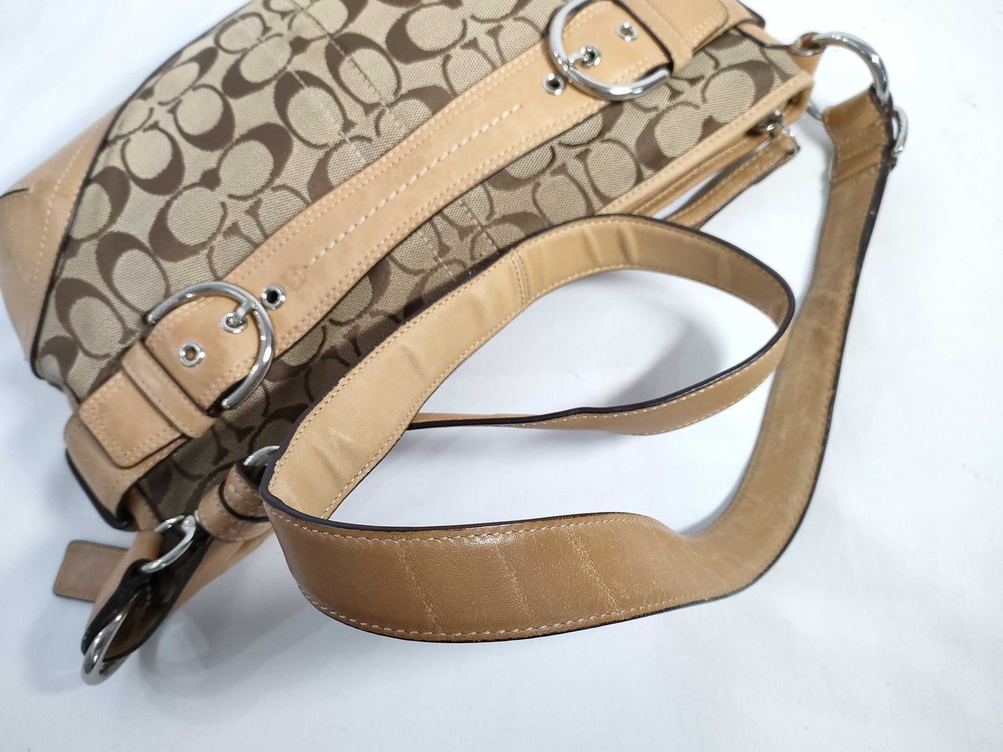 COACH Signature Coach Shoulder Bag