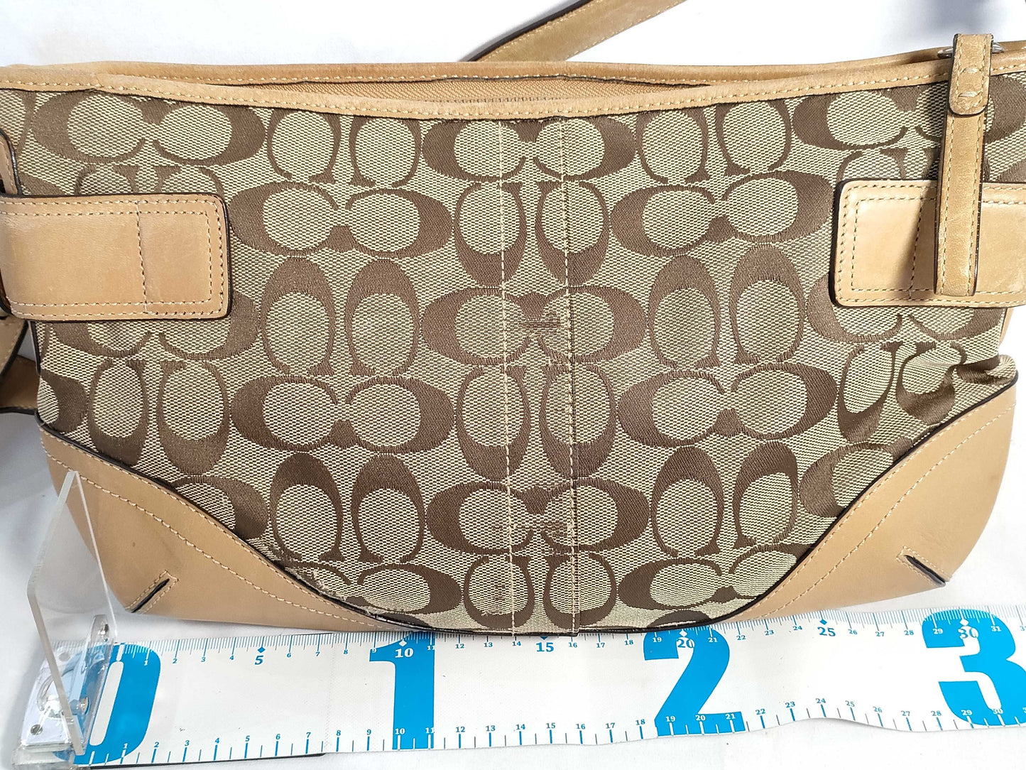 COACH Signature Coach Shoulder Bag