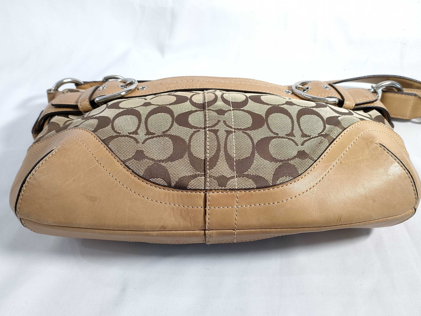 COACH Signature Coach Shoulder Bag