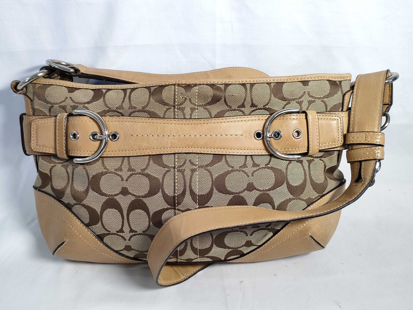 COACH Signature Coach Shoulder Bag