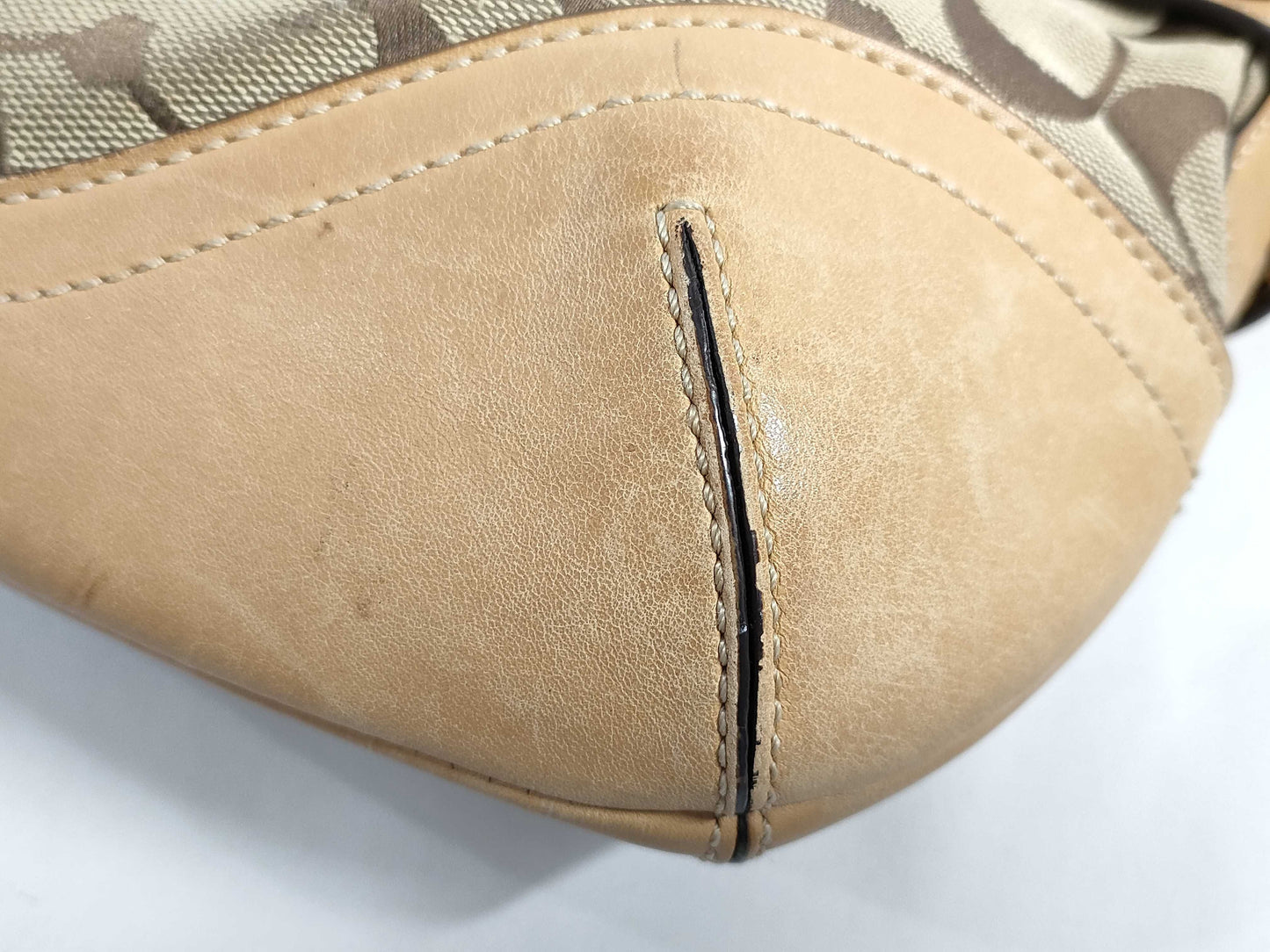 COACH Signature Coach Shoulder Bag