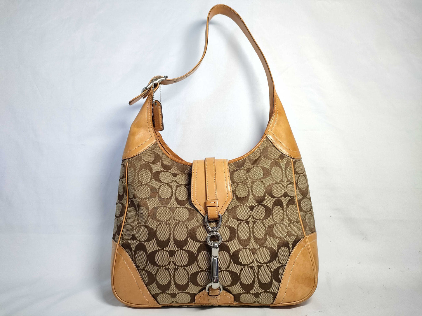 COACH Signature Coach Shoulder Bag