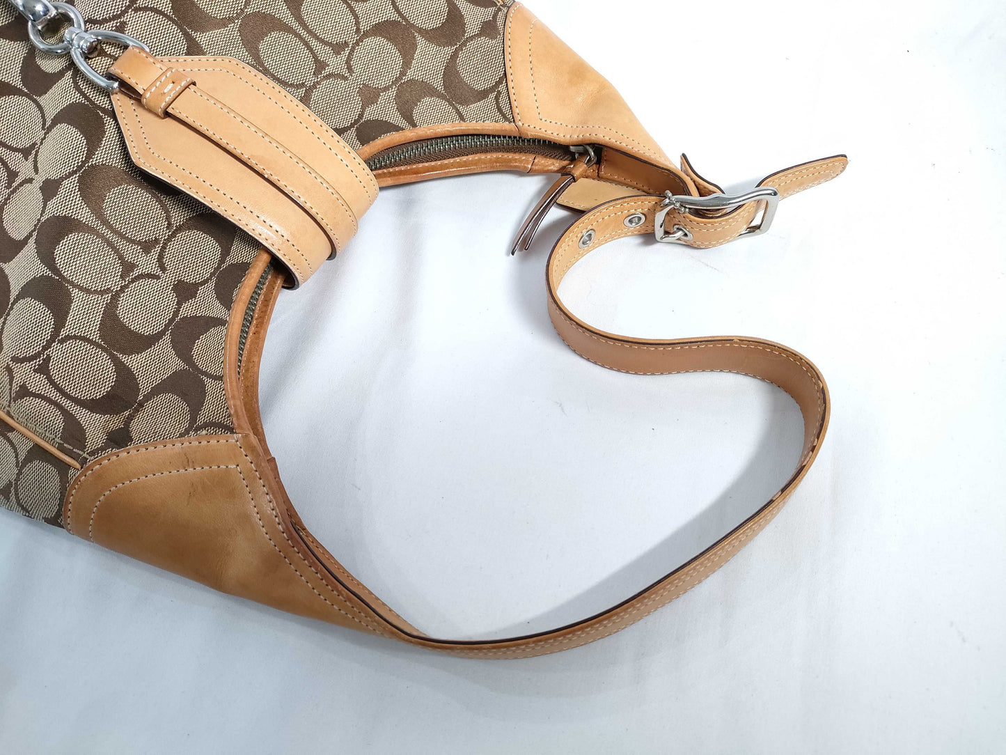 COACH Signature Coach Shoulder Bag