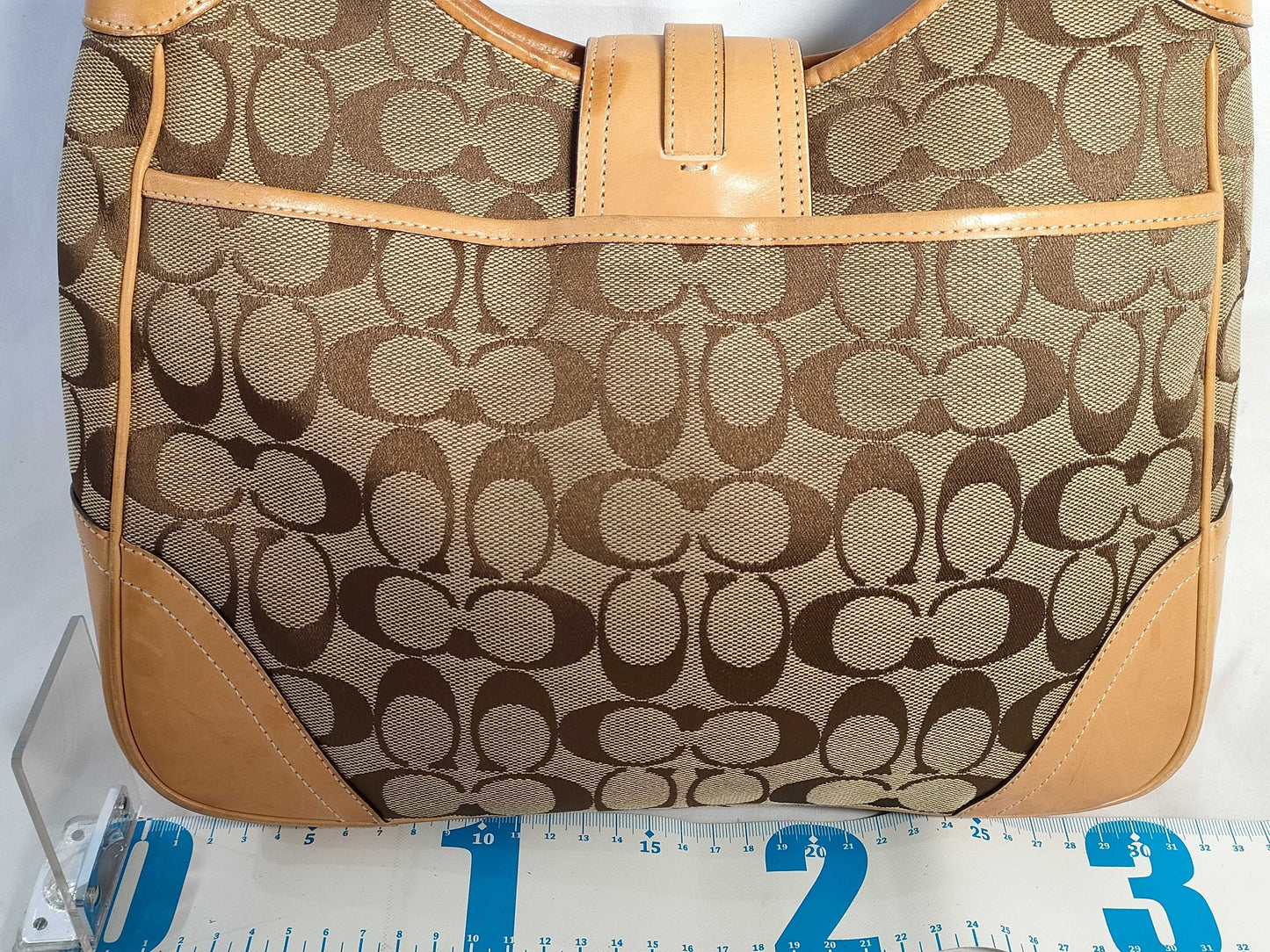 COACH Signature Coach Shoulder Bag