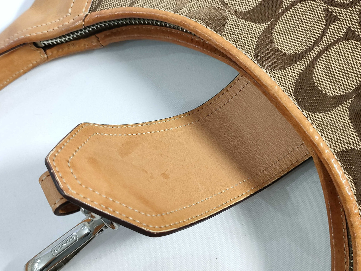 COACH Signature Coach Shoulder Bag